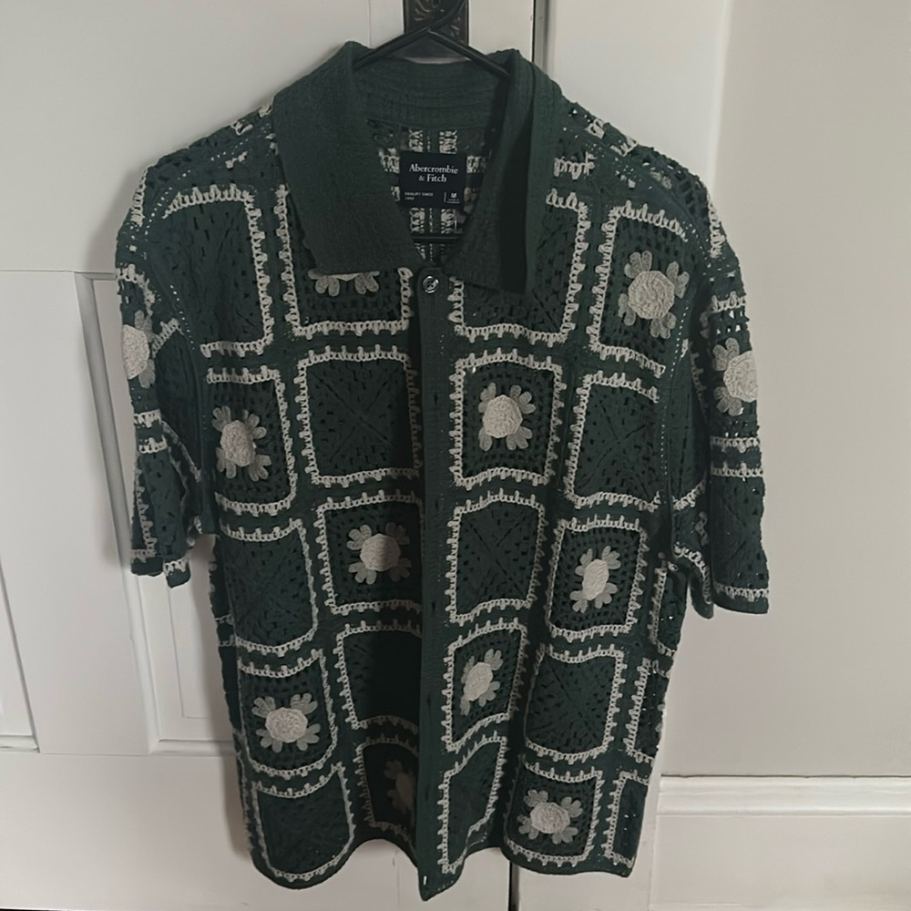 Abercrombie Button Up Sweater - image 1